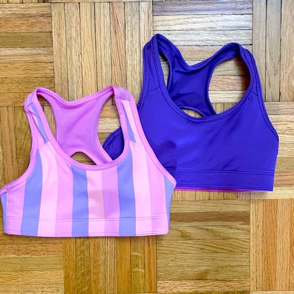 NWOT - Girls S - (2) Reversible Sports Bras - 4 Color Options! - Picture 1 of 11